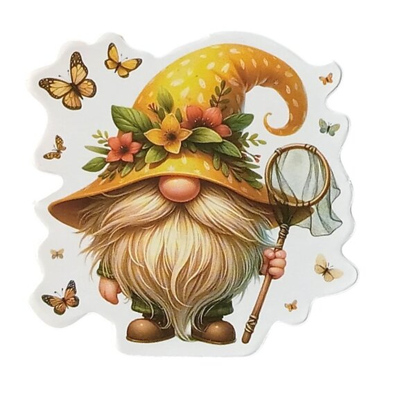 🎯 10 for $10 / Small Gnome Sticker - Picture 1 of 5